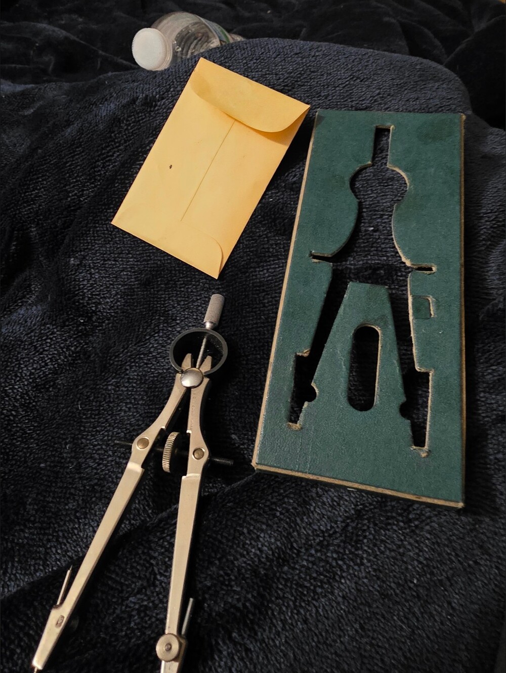 Penza Bros Master Spring Bow drafting compass